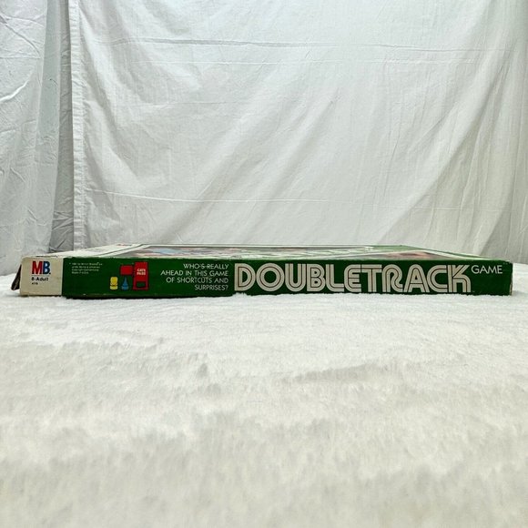 Vintage 1981 Doubletrack Board Game Milton Bradley 100% Complete - Picture 6 of 12